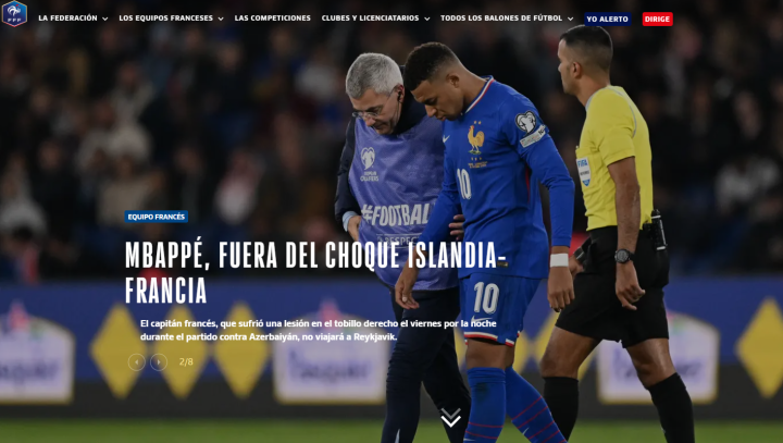 Así anunció la selección francesa la noticia