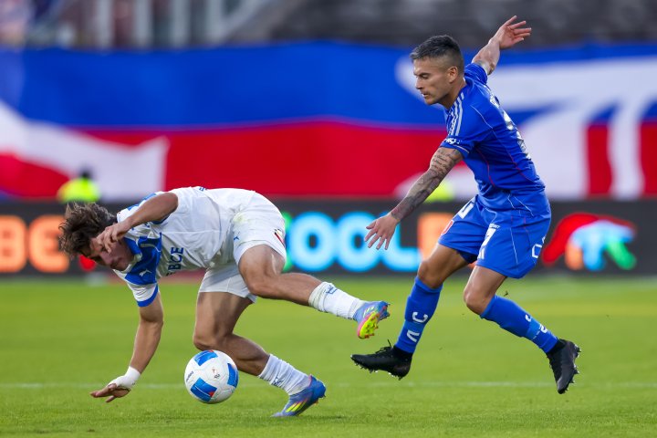 Clemente Montes y Charles Aránguiz UC vs UCh