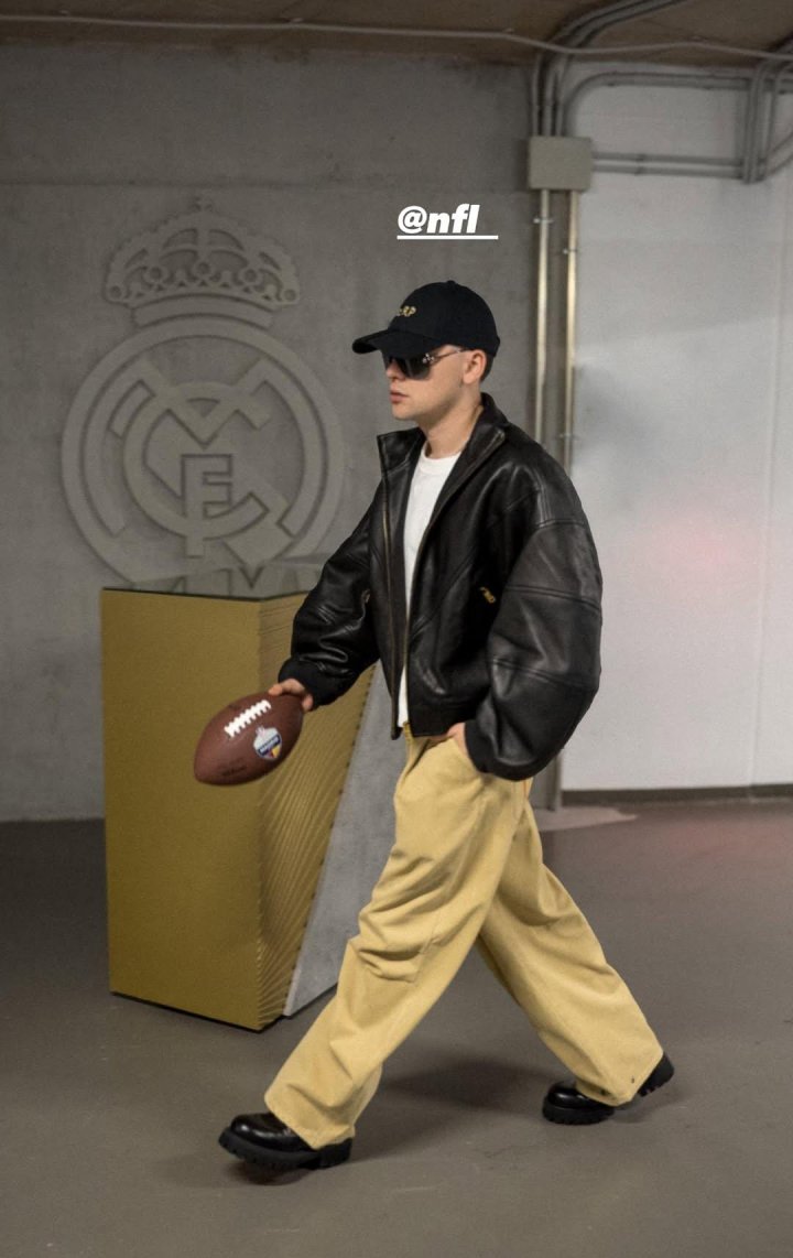 ¡La imagen de Bizarrap en el Bernabéu!