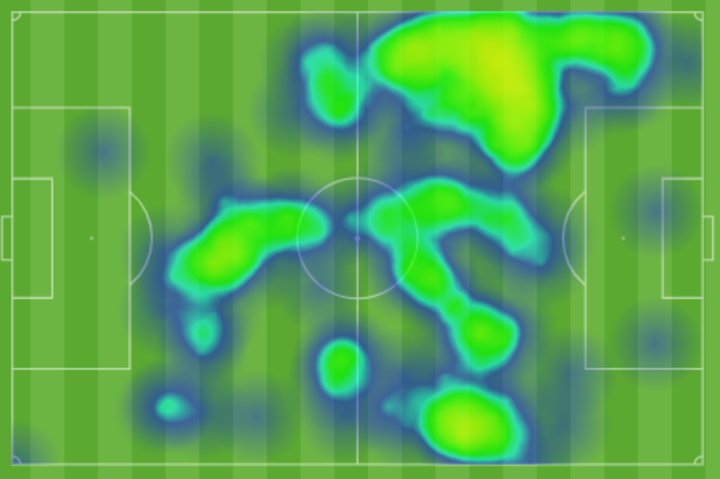 Mapa de calor de España
