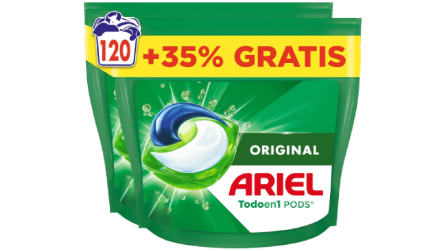 Cápsulas de detergente de Fairy