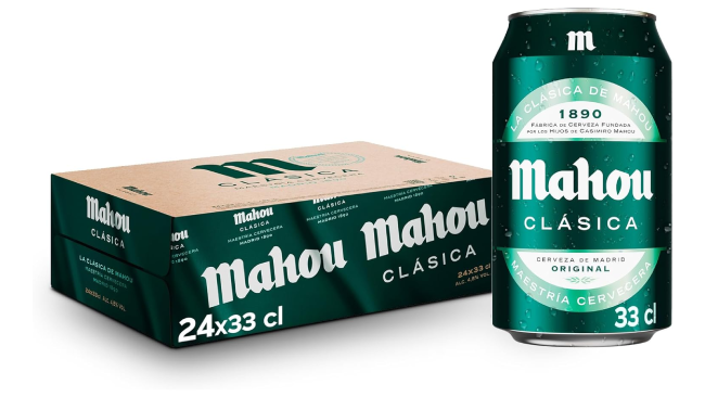 Cerveza Mahou Clásica