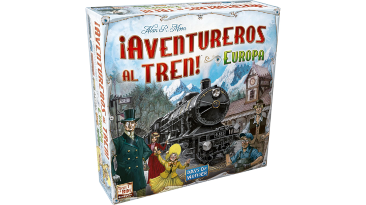 juego de mesa aventureros al tren