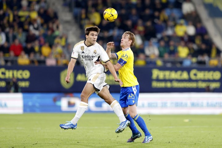 Debut de Gonzalo con el Real Madrid.