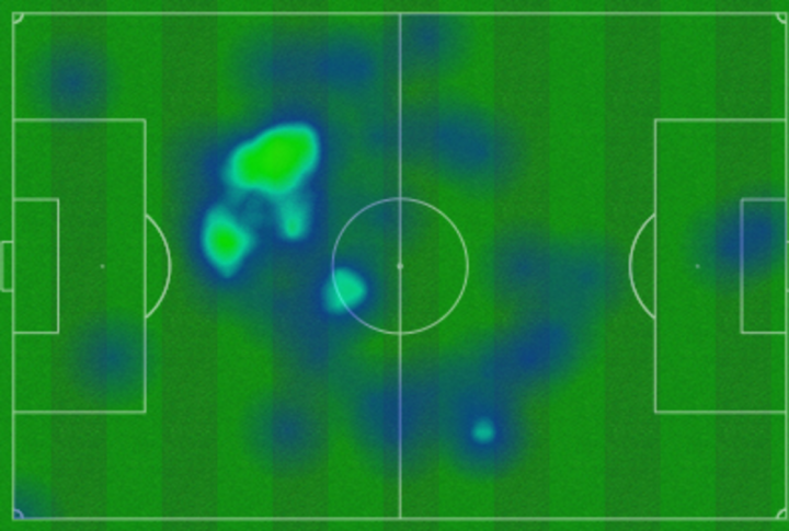 Mapa de calor de Baena