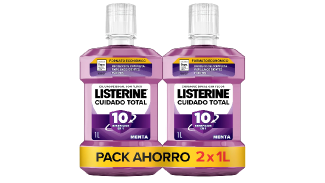 Listerine cuidado total por menos de 9 euros