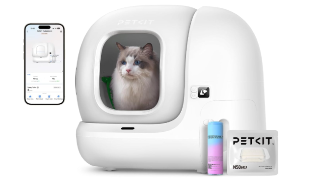 Arenero Petkit para gatos rebajado en 150 euros
