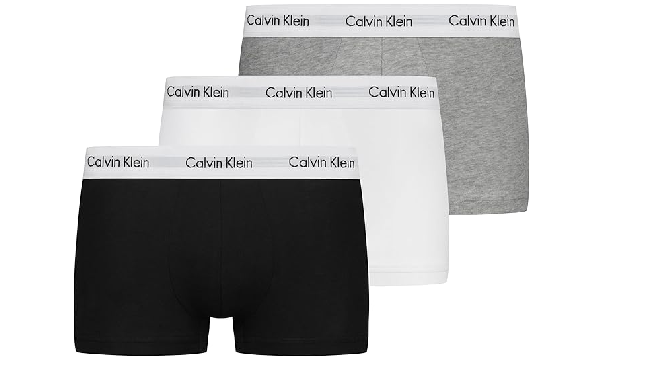 ‘Pack’ de 3 calzoncillos Calvin Klein con un 40% de descuento