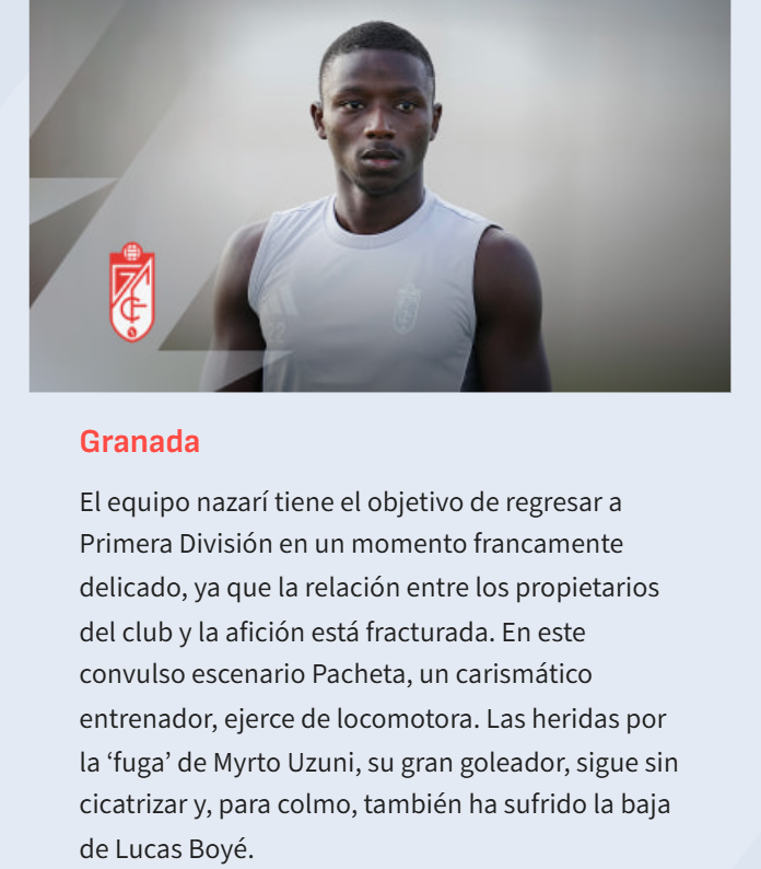 Otro 'trocito' de la Guía Especial de AS de Segunda: Granada