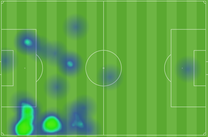 Mapa de calor de Rioja contra el Rayo