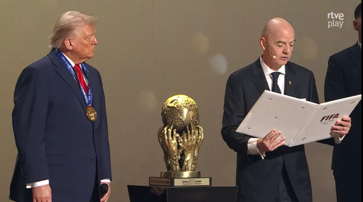 Trump e Infantino