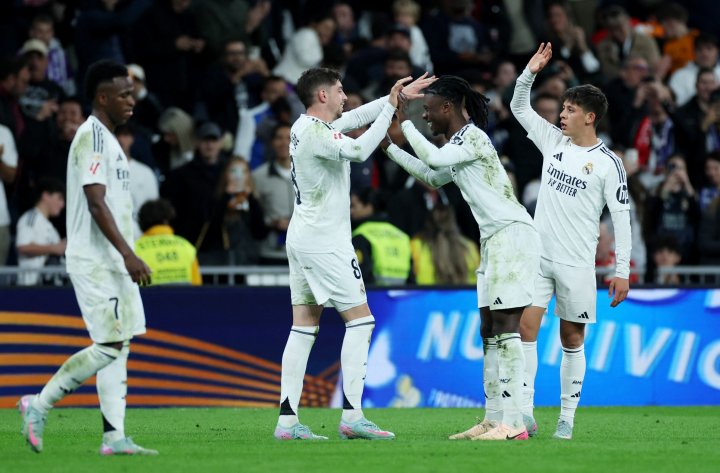 Jugadores del Real Madrid