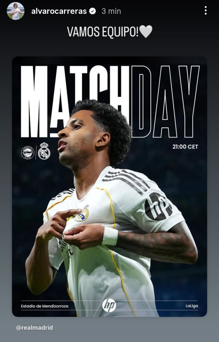 Carreras anima desde la distancia