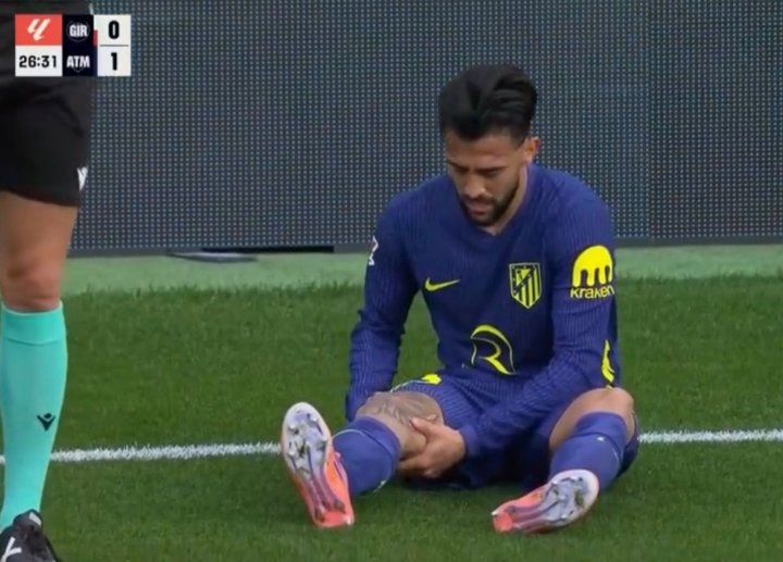 La imagen de Nico sobre el verde 'KO'