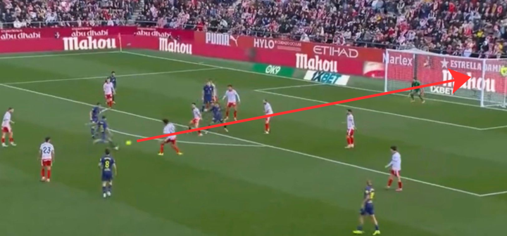 La imagen del gol de Koke