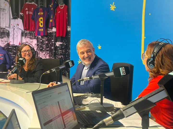 Jaume Collboni a l'Estudi Toresky de Ràdio Barcelona