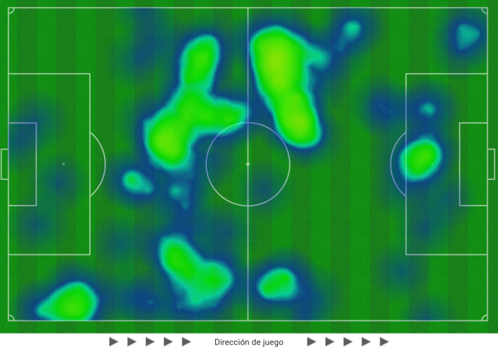 El Atlético, ya en el partido