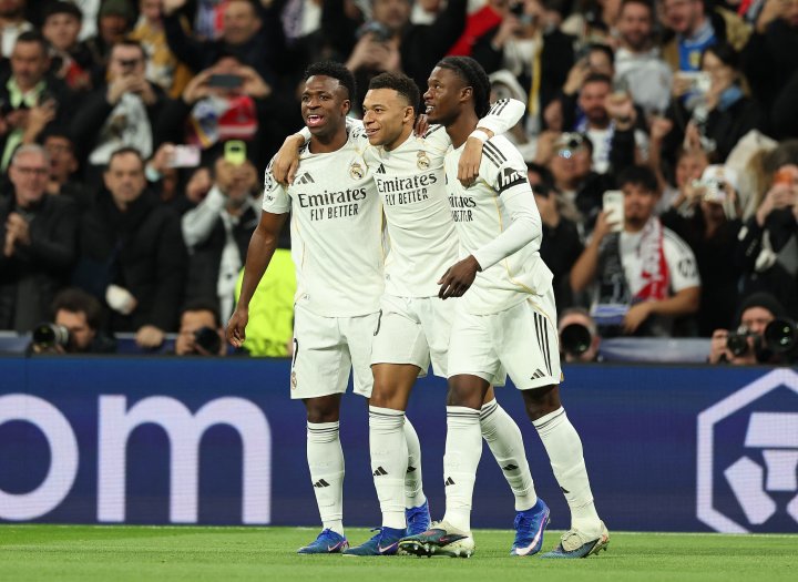 Mbappé, Vinicius y Camavinga