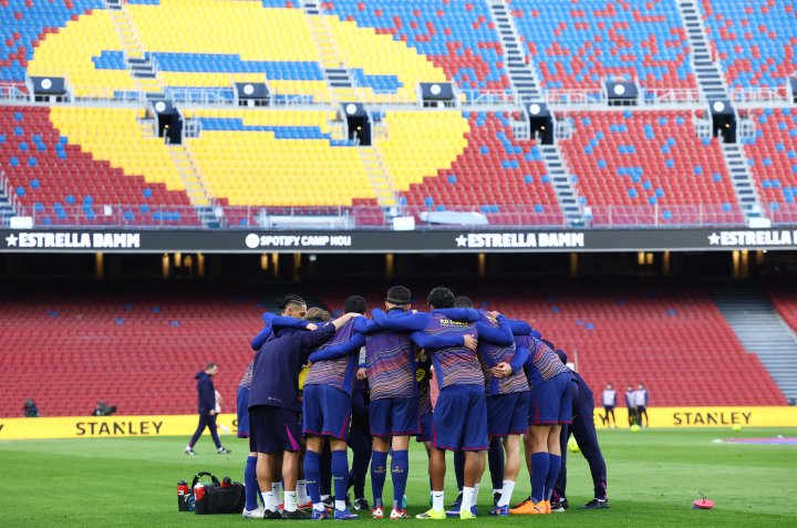 'Llenazo' hoy en el Camp Nou