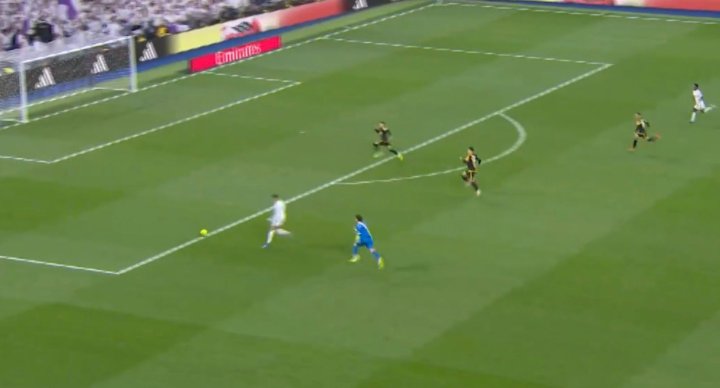 Así lo tenía Mbappé para el 2-1