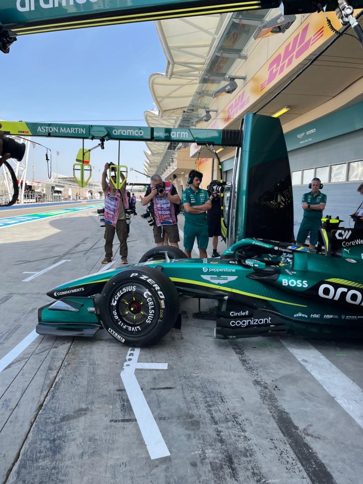 Alonso Test F1 Bahréin 2026