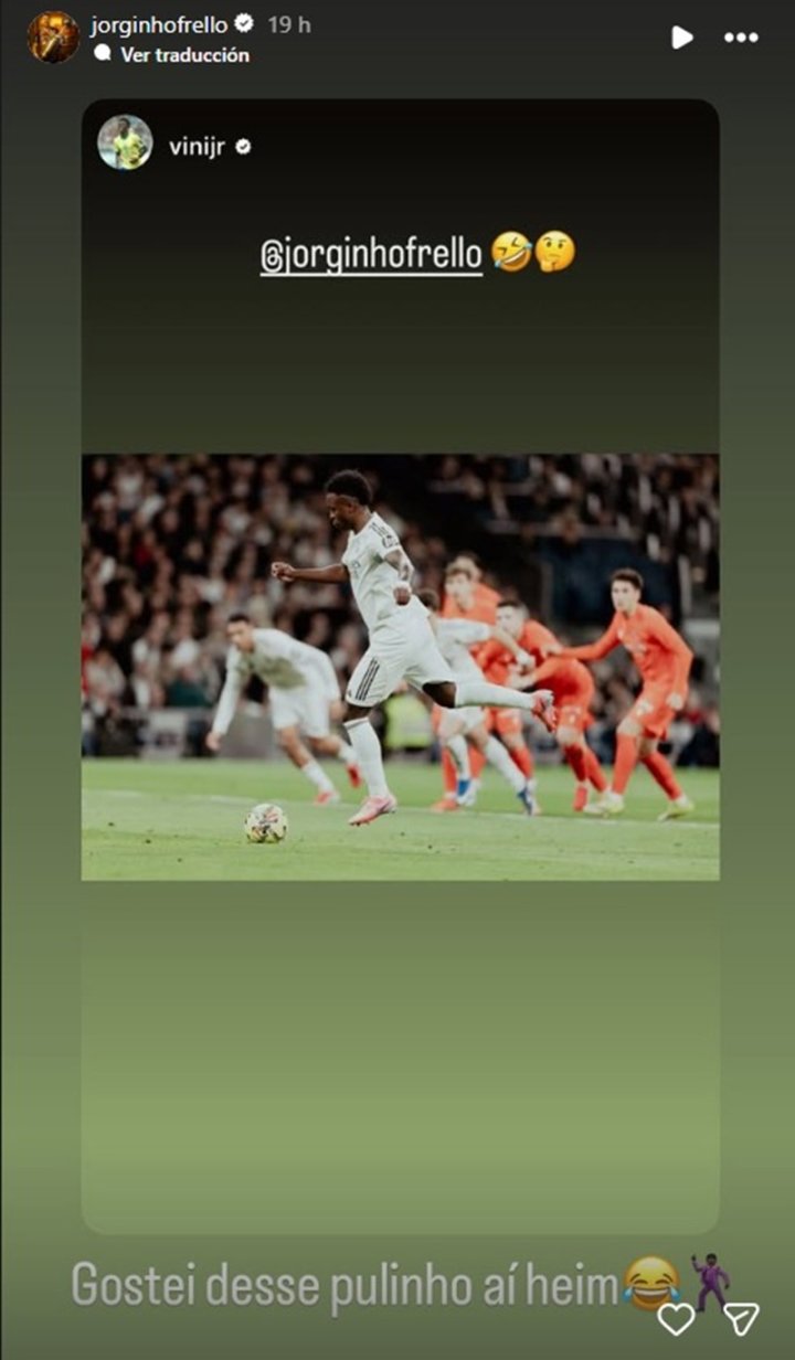 El saltito de Vinicius