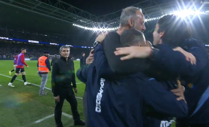 El extraño final entre Valverde y Matarazzo