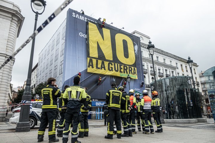 Greenpeace No a la guerra