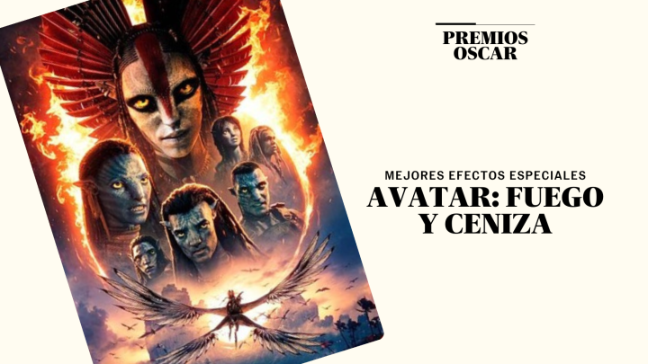 ‘Avatar: fuego y ceniza’, mejores efectos visuales