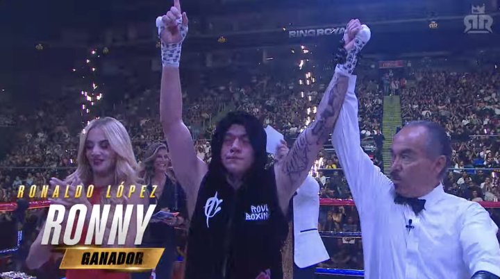 Ronaldo López “Ronny” gana el primer combate del Rig Royale