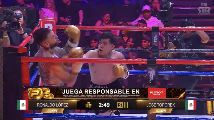 Inicia el primer combate sin careta