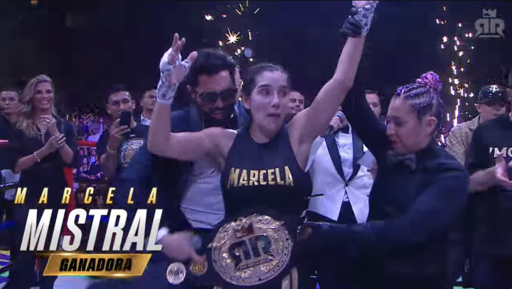 Marcela Mistral es ganadora del Ring Royale