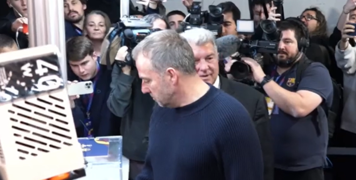Flick y Laporta