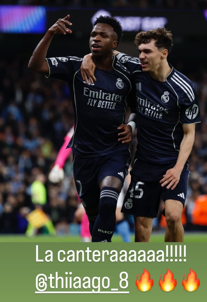 Vini presume de cantera