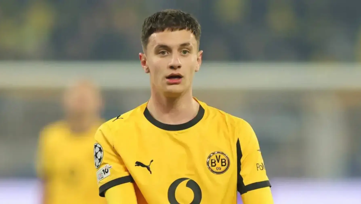 Luca Reggiani, central del Borussia Dortmund.