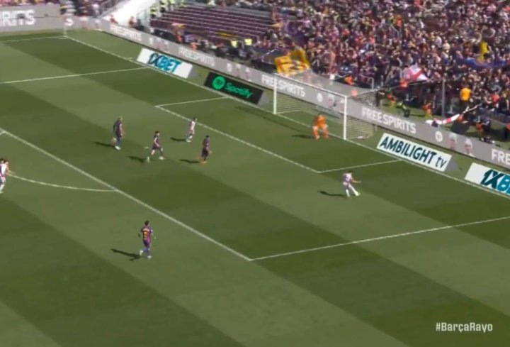 Otra ocasión clarísima para el Rayo