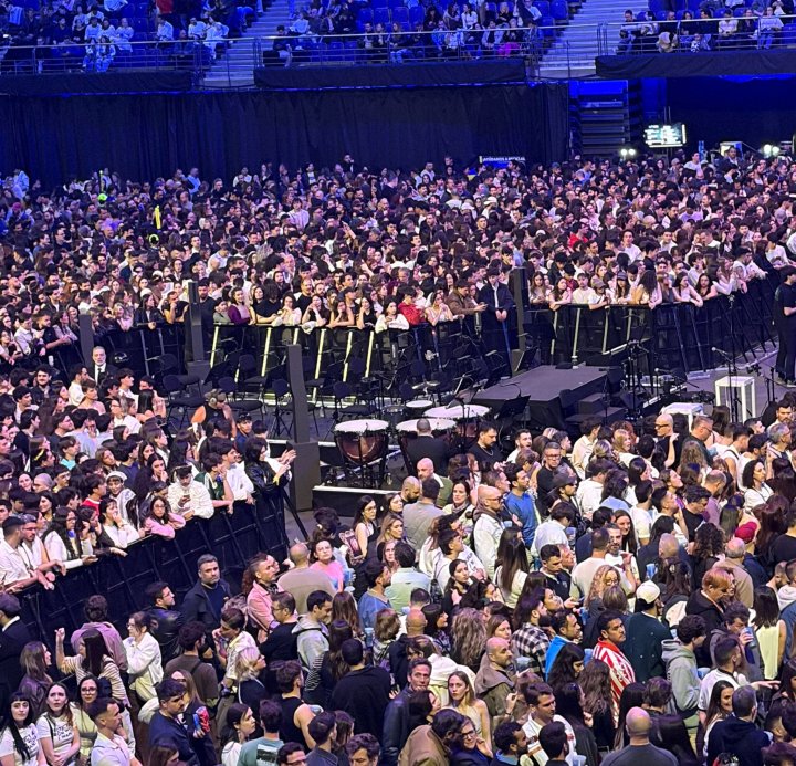 Concierto de Rosalía en el Movistar Arena de Madrid