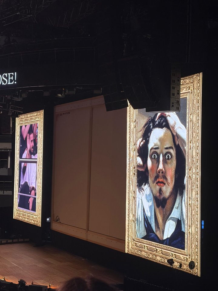 Escenario de Rosalía en Madrid