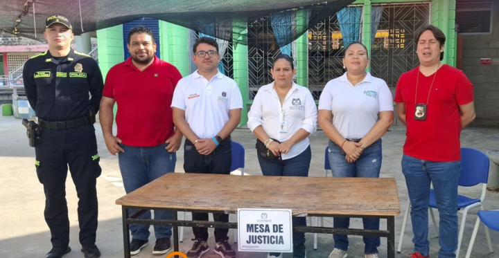 Mesa de Justicia en el Magdalena - Foto vía Gobernación del Magdalena
