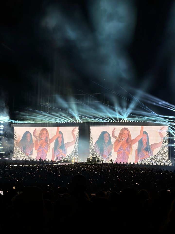 Shakira en concierto